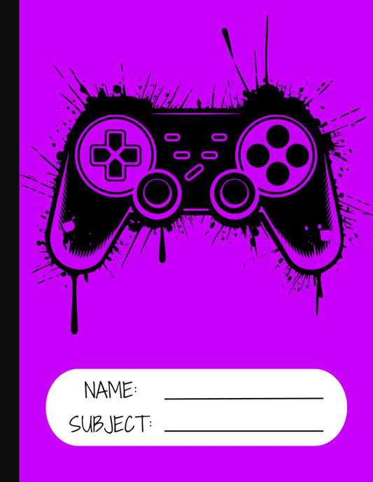 Back to School 7mm Lined Notebook: 80 Pages