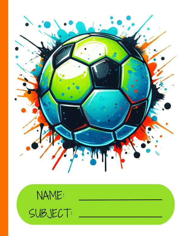 Back to School 7mm Lined Notebook: 80 Pages