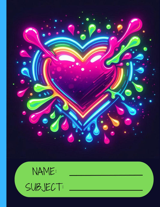 Back to School 7mm Lined Notebook: 80 Pages