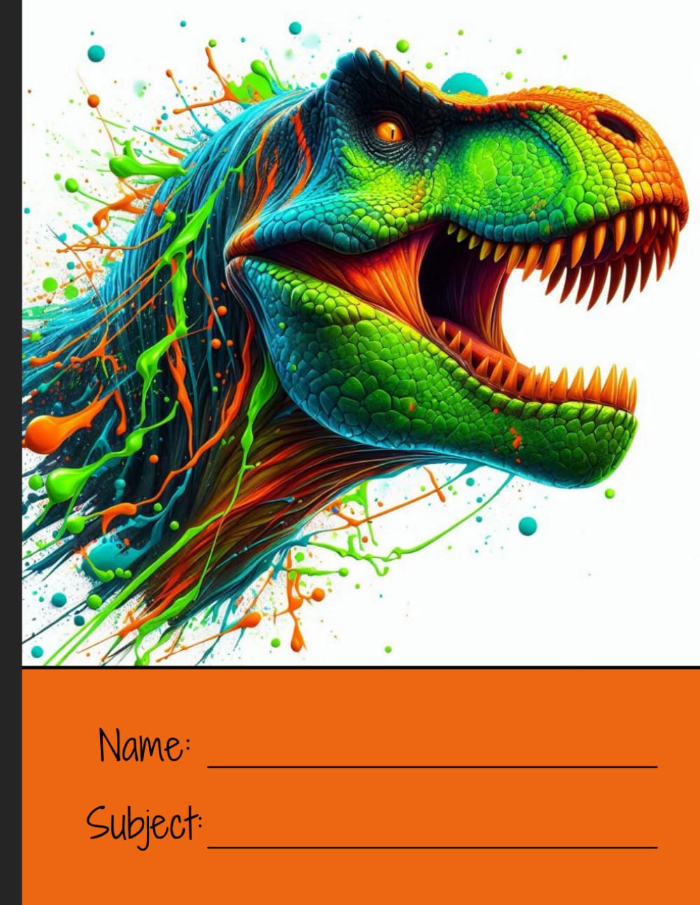 Back to School 7mm Lined Notebook: 80 Pages