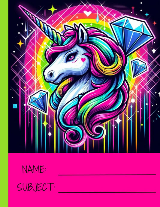 Back to School 7mm Lined Notebook: 80 Pages