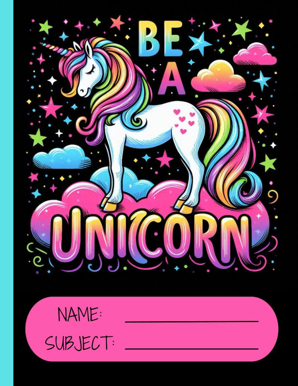 Back to School 7mm Lined Notebook: 80 Pages