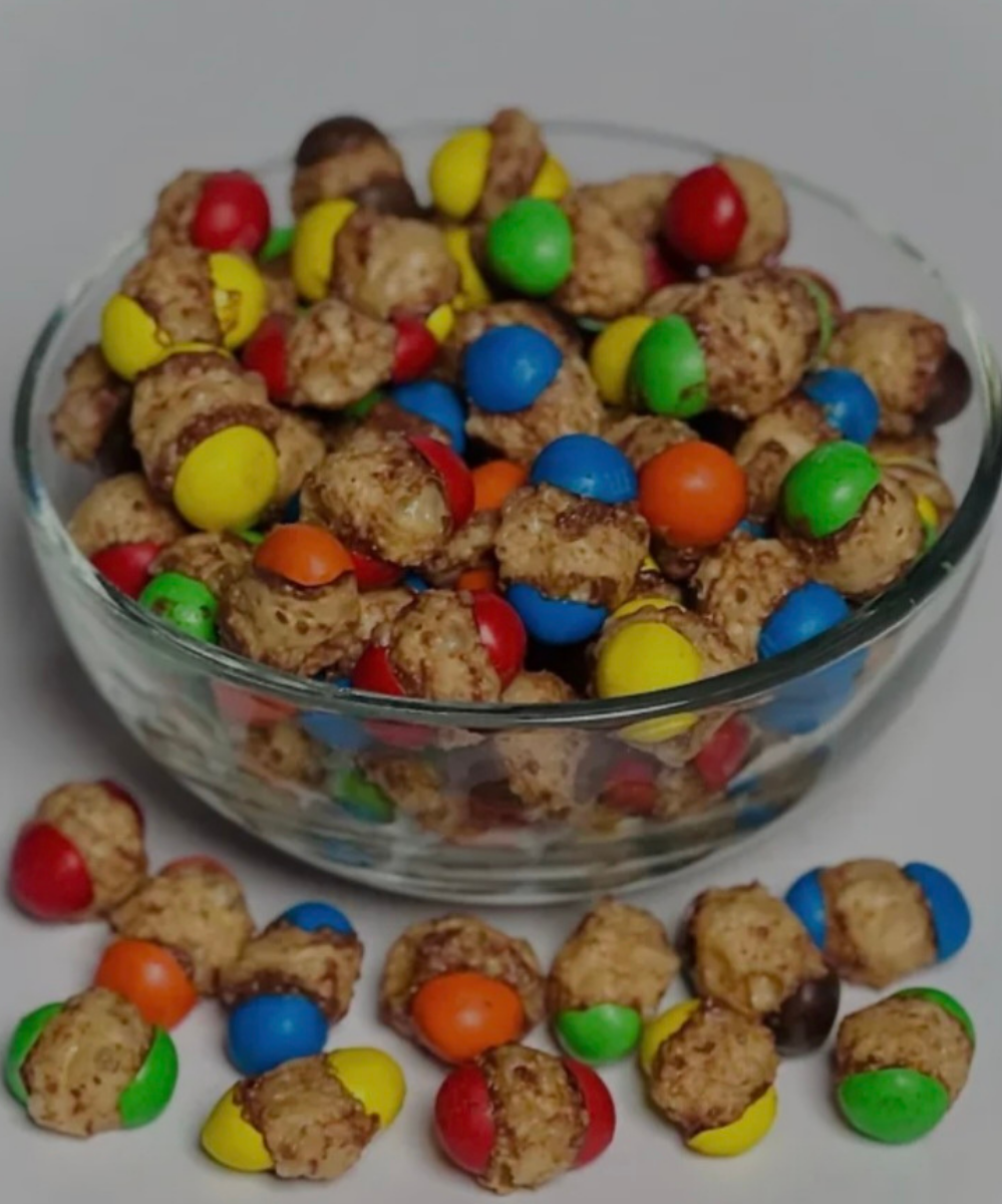 Caramel Rainbow Crunch (Original Product: Caramel M & M's)